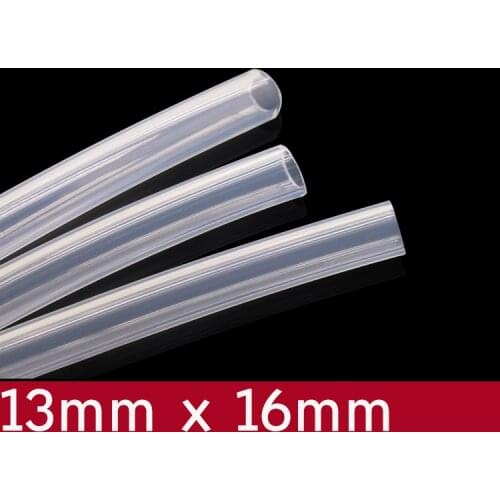 Transparent Flexible Silicone Tube ID 13mm x 16mm OD Food Grade Non-toxic Drink Water Rubber Hose Milk Beer Soft Pipe Connect