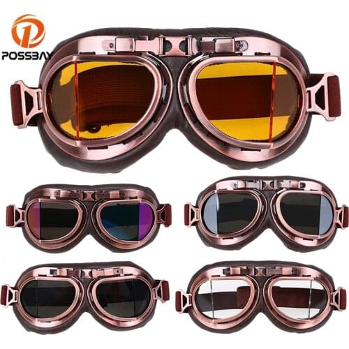 POSSBAY Men Women Multi Snowboard Goggles Outdoor Sports Snowmobile Windproof Skiing Glasses Motocross Sunglasses