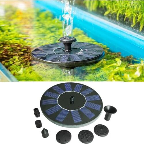 Solar Power Water Fountain Pump Solar Fontein Bird Fountain Water Floating Fountain Pond Garden Park Patio Decor Villa Decoratio