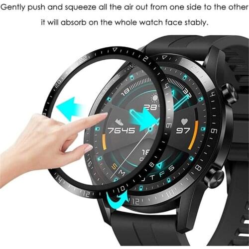 Screen Protector Film Full Cover for Huawei Watch GT 2 GT2 46mm Smartwatch Protection Guard 3D composite Watch Accessories Films