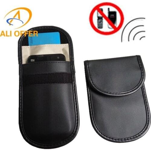 100pcs Wholesale High Quality Mobile Phone Signal Shielding Blocking Jammer Bag Pouch,Anti-Radiation,Car Keyless Anti Car-theft