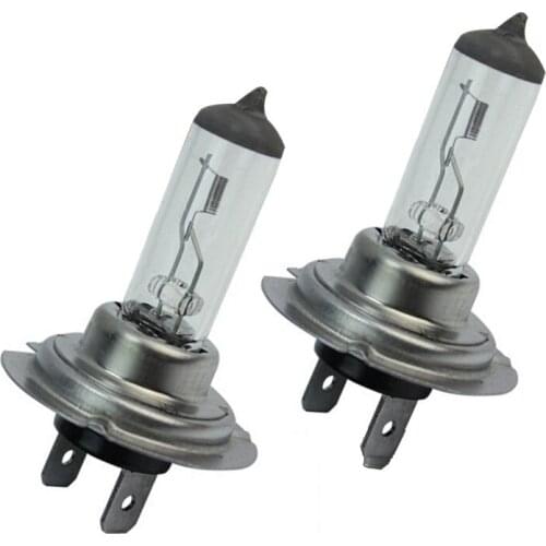 Long lasting Lamp Replacement Light 2Pcs 55W 6000K Driving H7 Halogen Truck White