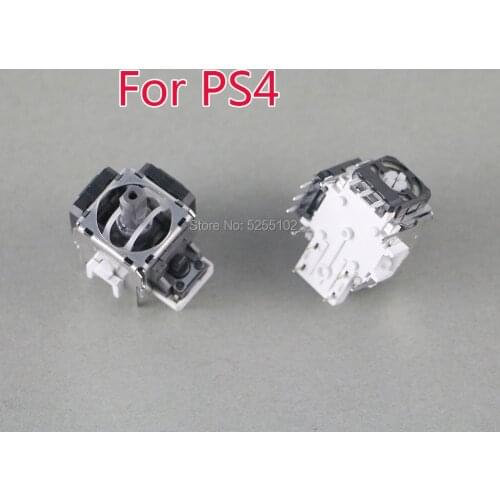 2pcs Original new black For PS4 3D Rocker Joystick Axis Analog Sensor Replacement For Sony PlayStation 4 Wireless Controller
