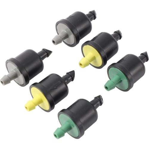 20/30/40L pressure compensation Dripper 4/7mm hose barb thread connection automatic pressure compensation regulator 50pcs