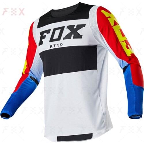 2021 moto bicycle jersey long sleeve cycling enduro mtb shirt downhill camiseta motocross mx mountain bike clothing fox mtb DH