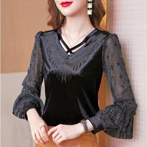 Blouses With Sleeves Aoxison China