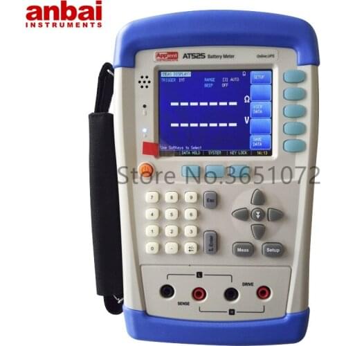 AT525 Battery Tester Portable Type for UPS Online Measurement