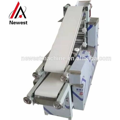Dumpling Wonton Skin Maker Crepe Chapati Roti Machine Automatic Dumpling Wrapper Making Machine
