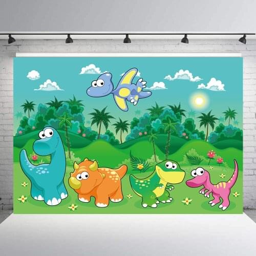 BEIPOTO Vinyl Dinosaur Photography Backdrops Photo Background Kids Photo Studio Props Children Birthday party Baby Shower Booth