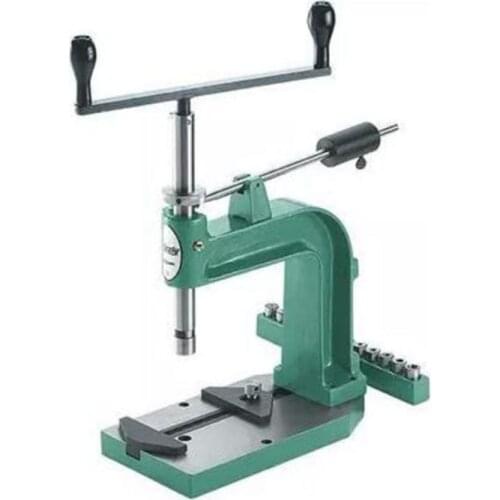 Free shipping Desktop Hand Tapping Machine, Cast Iron, Tap and Dies New Precision Manual Tapper Set Screw Tool te