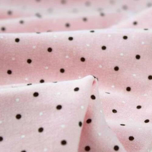 Buulqo Stretchy Baby Cotton knitted fabric 100% cotton jersey knitted cotton fabric for DIY children apparel fabric 50*170cm