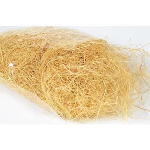 30g/bag DIY Nature Linen Raffia Shredded Confetti Paper Shredded Confetti for Festival Gift Box Filling Material Decor Supplies