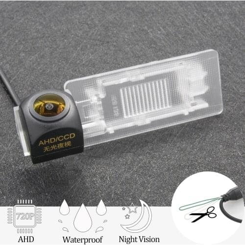 AHD 1280*720 Vehicle Rear View Camera For Volkswagen VW Touareg 7P 2010-2018 Golf Plus For Skoda Yeti 2014-2017 Car LCD Monitor