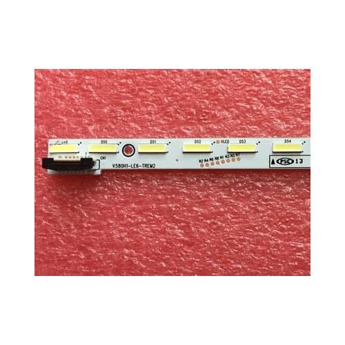 New 64LEDs 721MM LED backlight strip V580H1-LE6-TREM2 for LED58K280J V580HJ1-LE6