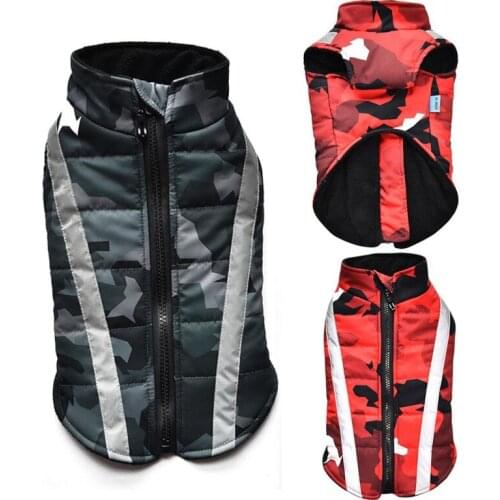 Dog Clothing Winter Warm For Small Dog Windproof Dog Clothing Puppy Chihuahua Outfit Vest For Small Medium Large Dogs