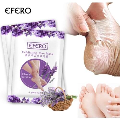 Feet Exfoliating Foot Mask Skin Peeling Dead Skin Foot Mask Socks for Pedicure socks Foot for Heels Mask for foot spa