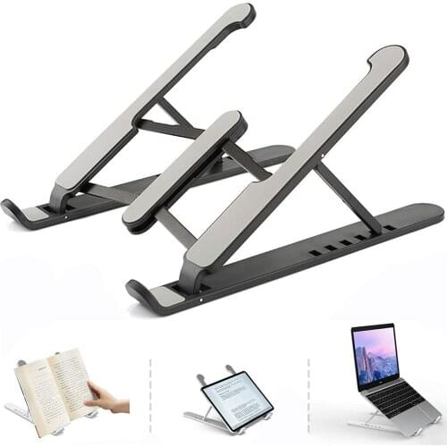 Adjustable Laptop Stand Foldable Tablet Stand Bracket Universal Computer PC Support for MacBook Pro Air Cooling Bracket Riser