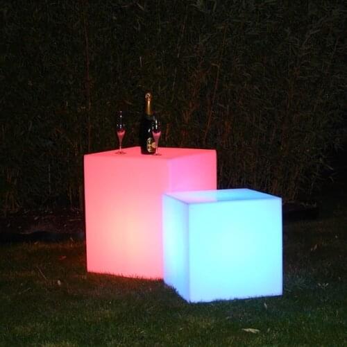 Christmas Deco IP65 D10cm led party decors led samll cube free shipping 10pcs/Lot