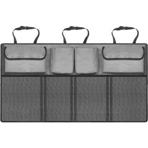 Car Back Rear Mesh Trunk Seat Elastic String Net Magic Sticker Universal Storage Bag Pocket Cage Auto Organizer Seat Back Bag