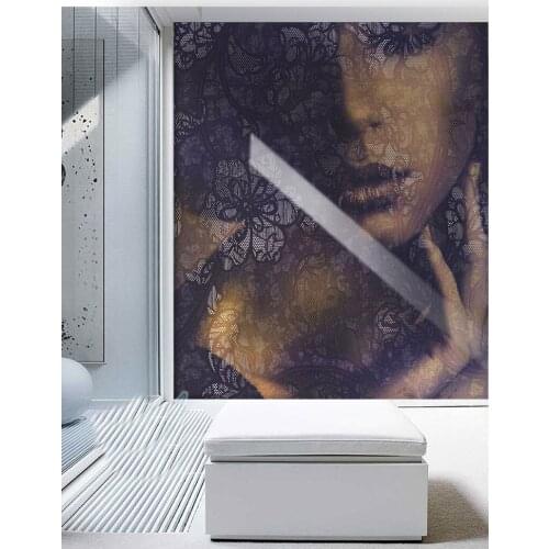 Bacaz 8d Modern character abstrust room TV background bedroom background 3d photo mural paper Home Decor