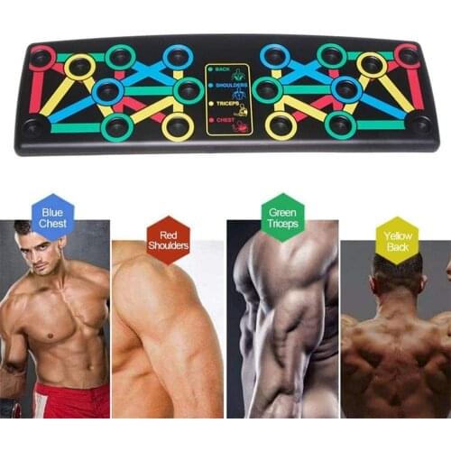 14 In 1 Push Up Rack Board Men Women Comprehensive Fitness Exercise Stands Body Building Training System Sport Home Gym