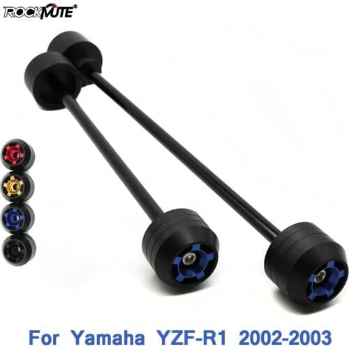 Wheel Protector Crash Sliders Pad For Yamaha YZF-R1 2002-2003 Motorcycle POM Front Rear Axle Fork Cap Pad Falling Protection
