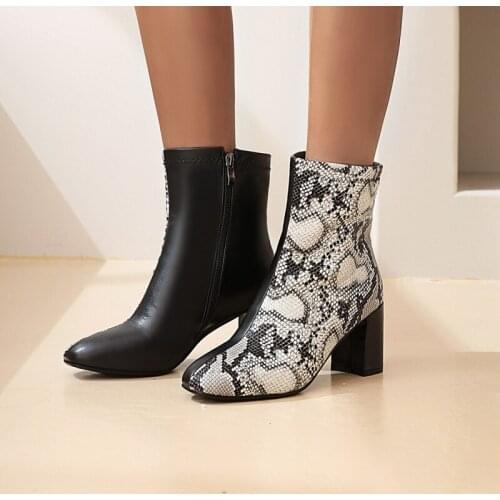 Womens high-heeled boots childrens British style Martin boots winter womens Boots