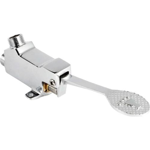 /2 brass foot valve corrosion resistant foot valve with rust proof thread for laboratory hospital bathroom public places