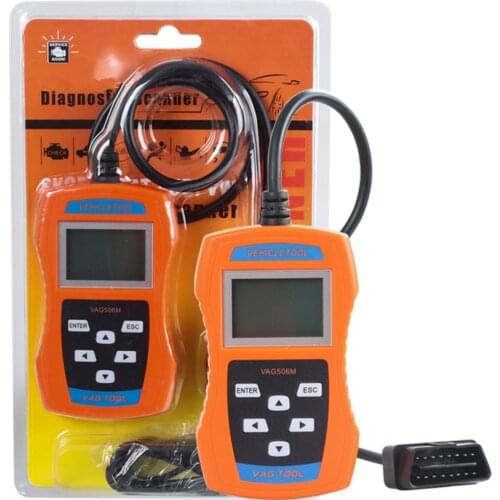 2021 High Quality VAG506M VAG 506M Multi-language for A.UDI/V.W instrument Auto Diagnostic Scanner OBDII Scan Tool main unit