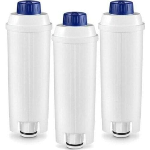3 Packs Coffee Machine Water Filter for Delonghi DLSC002 Replacement Filter Cartridge with Activated Carbon
