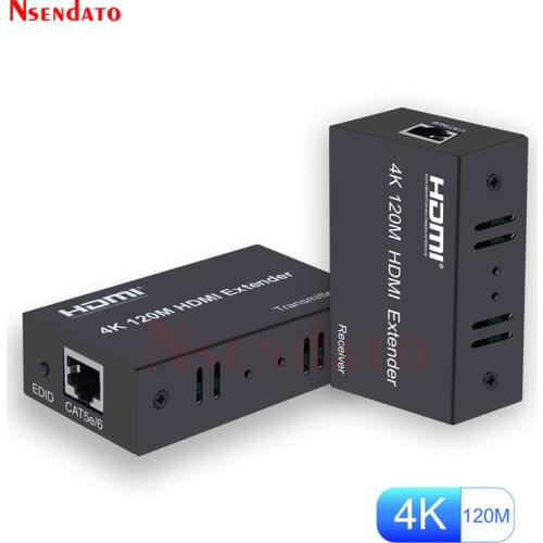 4K 120M HDMI Transmitter sender Receiver Transceiver HDMI Extender Switch for PS4 EDID HDTV Monitor DVD Player PC Set-top TV Box