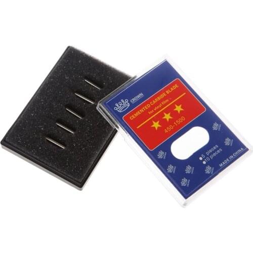 5Pcs Cemented Carbide Blade Cutting Plotter For Vinyl Film Cutter 25x2mm Quality B2QB