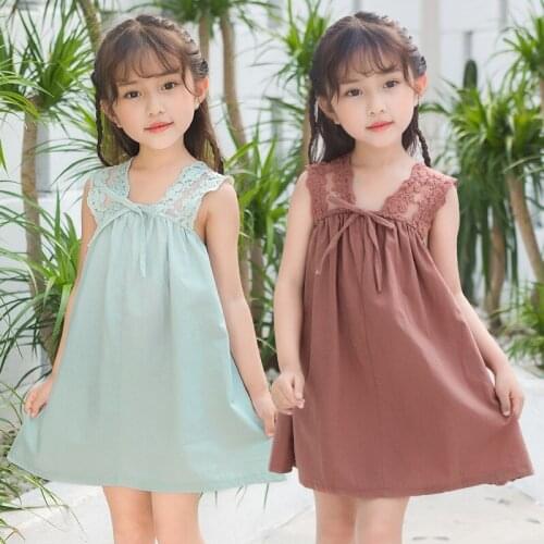 Amnojane Summer Dresses For Girls
