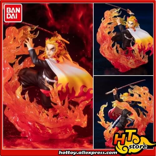 100% Original BANDAI SPIRITS Figuarts ZERO Action Figure - Kyojuro Rengoku Flame Breathing From "Demon Slayer: Kimetsu no Yaiba"