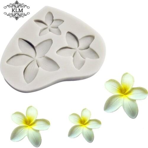 KLM flower leaf type Resin infusion silicone diy epoxy resin mold cake decoration accessories tools clay tools chocolate tools k