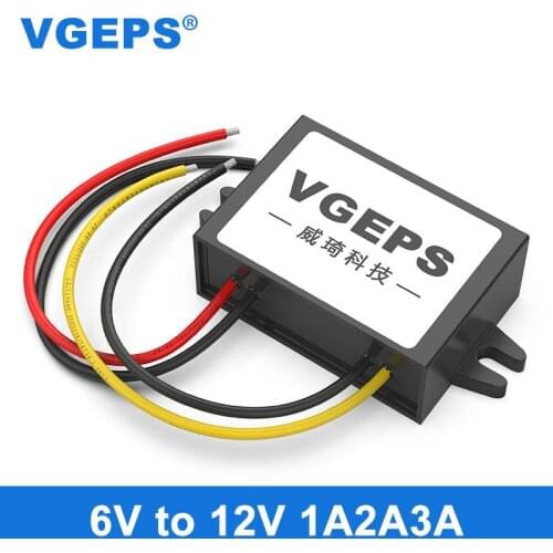 5-11V liter 12V DC power booster 6V to 12V car power converter DC-DC waterproof transformer