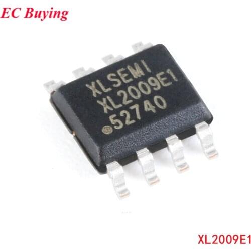 10pcs Original SMD XL2009E1 SOP-8 Step Down DC Power Converter Chip Step-Down Chip 180khz Integrated Circuit