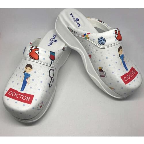 Orthopedic Sabo Slippers 2021 New Women Comfortable Comfort Nurse Doctor Hospital Orthopedic Cook Work Slippers Quality Medical