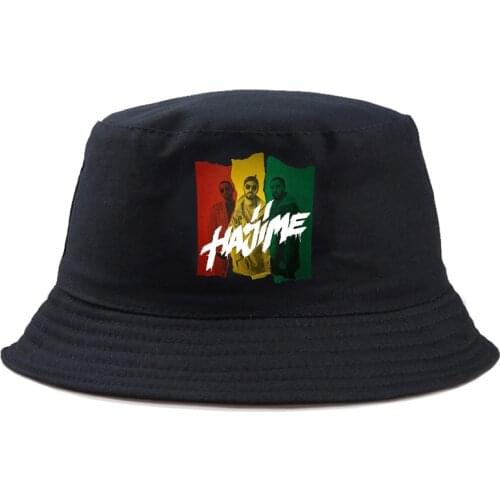 Bucket Hat Hajime Miyagi Andy Fisherman Hats Russian Hip Hop Band cotton Sunscreen Unisex Hat Outdoor Travel Cycling Panama Cap