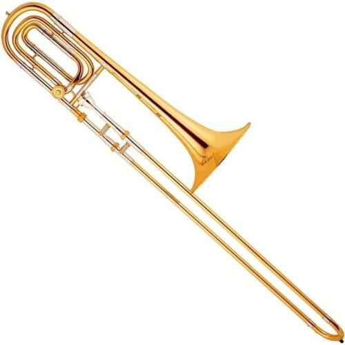 Popular grade Brass body Bass Trombone