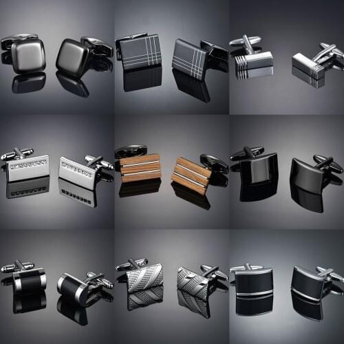 Light luxury shirt cufflink mens shirt cuff nail French animal button custom formal dress wedding bridegroom suit sleeve