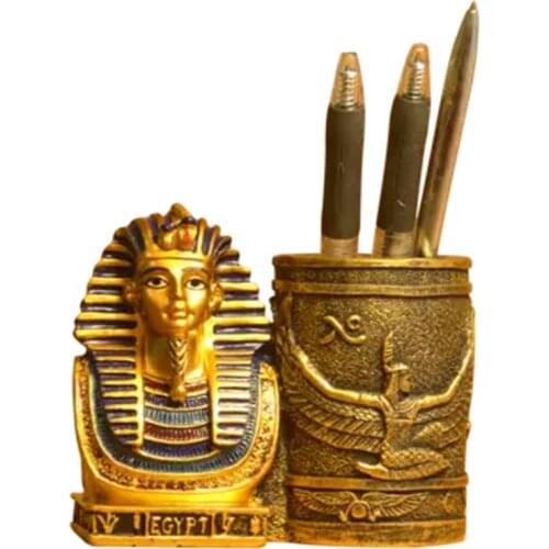 Escape room games decorations information hide egypt Pharaoh pen holder vintage penholder teacher birthday gifts party favors