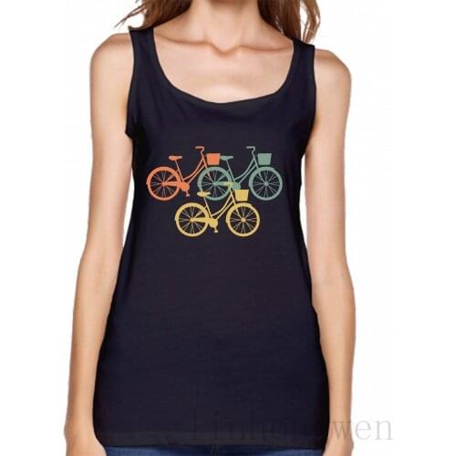 Bicycle Global Warming Tank Top New Style Summer Slim Plus Size 3xl Sunlight Tops Customize Novelty Vest