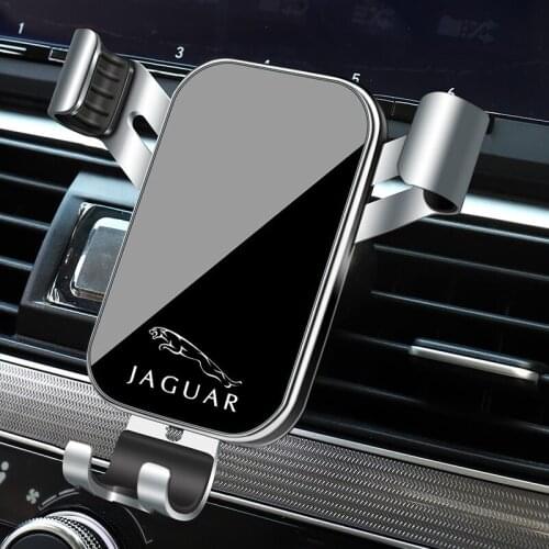 1Pcs Car Phone Holder Gravity Sensing Air Vent Mount Stand Accessories For Jaguar XEL F-TYPE XFL F-PACE E-PACE I-PACE XF