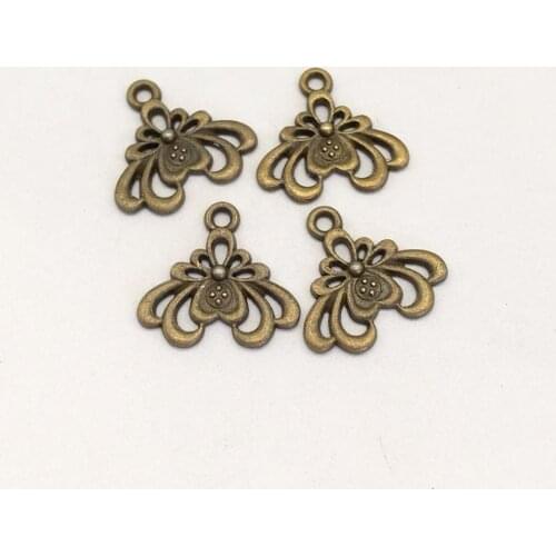 20 pcs flower charms fit DIY Handmade Jewelry Makeing earring necklace bracelet accessories souvenir