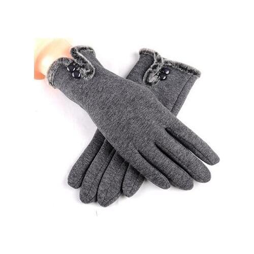 50pairs/lot korean style woman autumn winter gloves Full Finger Warm Touch Screen Gloves warm gloves