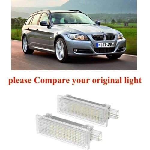 2pc Car Accessories Special Car Luggage Light Lamp For BMW E91 E93 E61 E63 E64 X1 E84 X5 E70 X6 E71 canbus error free
