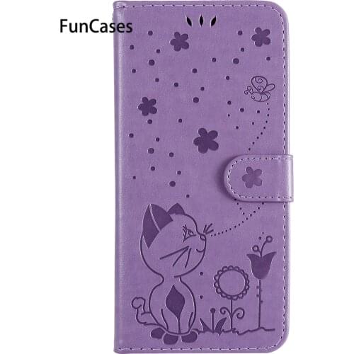 Flower PU Leather Book Flip Phone Cover For telefon Samsung J4 Plus Protective Case Movil Galaxy carcaso J415 Prime Leaves Cases