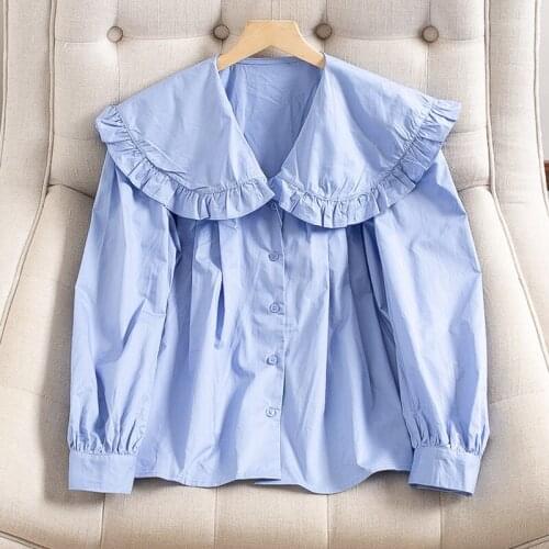 HIKOSAKA Women's Ruffle Shirts