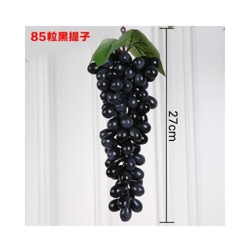 Simulation kichen Decoration toy Artificial Fruit Grapes bunch children kid play house toy Fake Decorative Fruit Lifelike tool